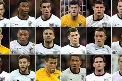 Đội tuyển Anh tham dự World Cup 2014: Ai sẽ là đầu tàu?